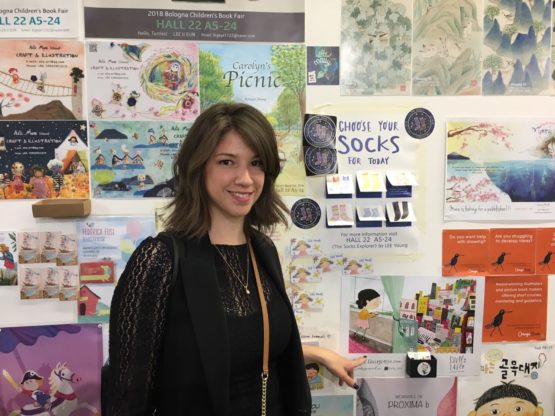 2018 03 26 PHOTO 00015917 Make Art That Sells MATS Students at the Bologna Children's Book Fair