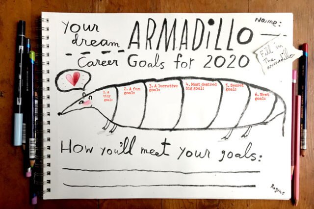 ARMADILLO DREAM WEB Make Art That Sells Get your FREE Dream Armadillo downloadable worksheet!