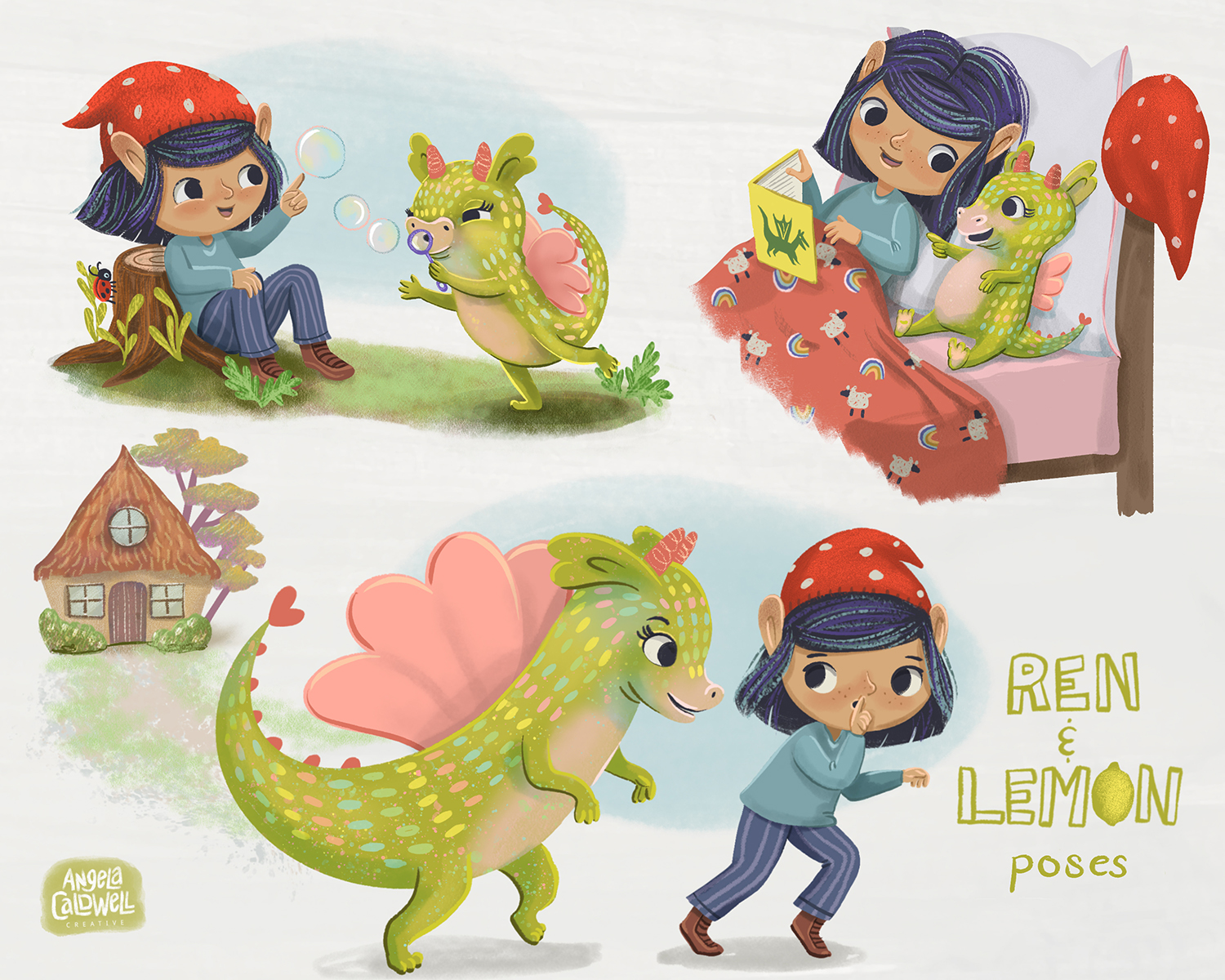 Angela Caldwell ICB11 Poses