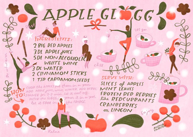 Anna Lindsten mats holiday card2018 Make Art That Sells Happy holidays from MATS! REVEALED: our winning holiday card! Plus our holiday gift to you