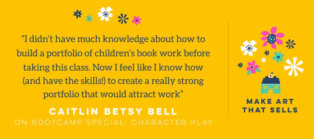 Character Bootcamp testimonial Caitlin Betsy Bell Character Bootcamp testimonial Caitlin Betsy Bell