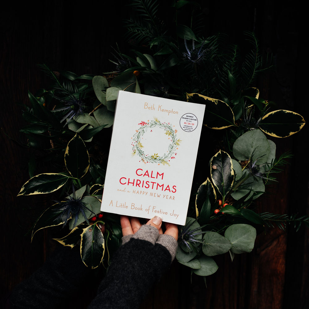 A special holiday message from our founders, Lilla and Beth 2 calm christmas book