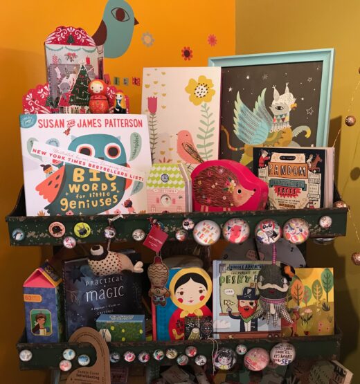 BOOKS ON SHELVES BOOKS ON SHELVES