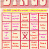 Bingo board June 2022