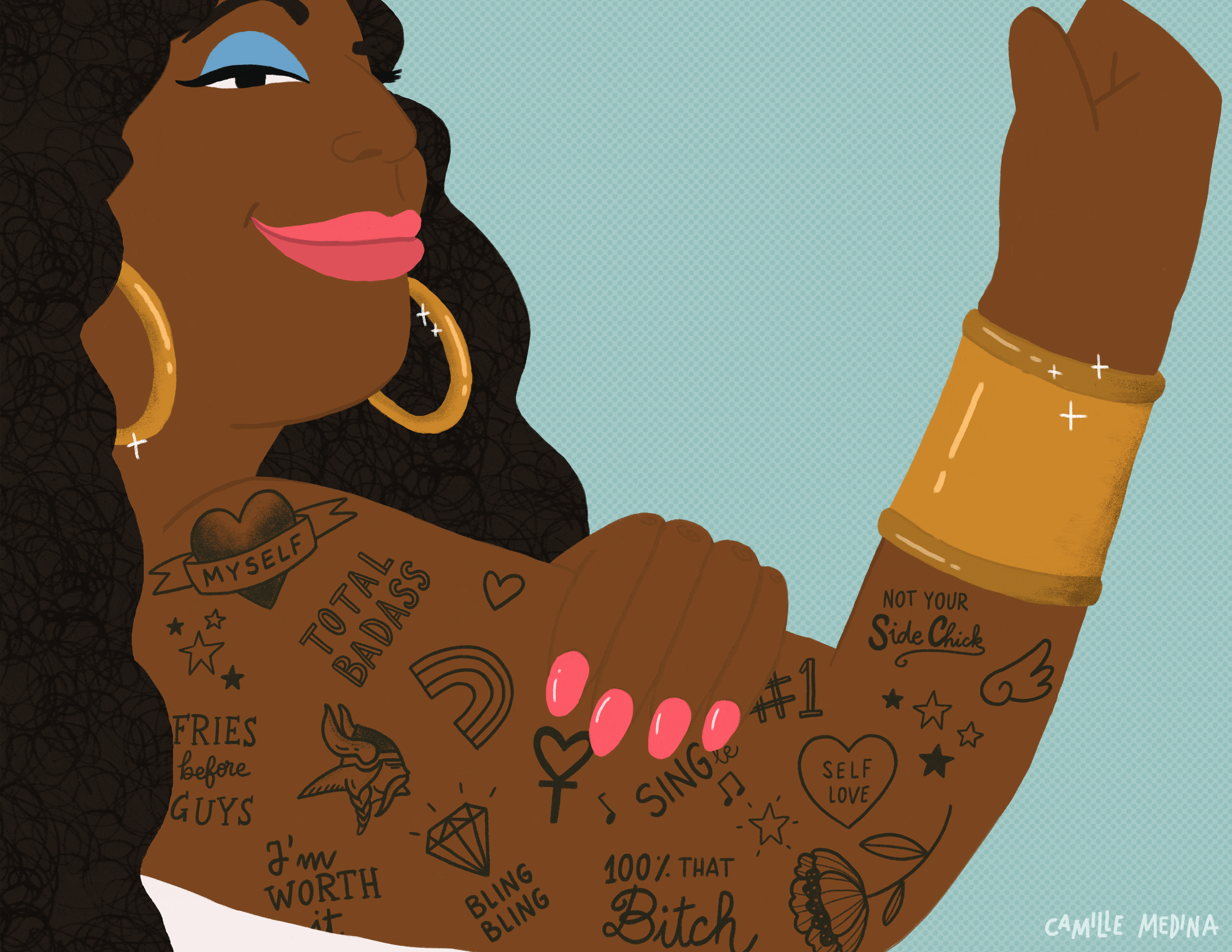 CAMILLE MEDINA editorial2 week3 1 Make Art That Sells Editorial LIVE starts today: see our stunning student work