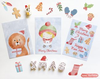 MATS Alumni Festive Showcase 2016 - part 8 9 ChristmasPostcards Make Art That Sells MATS Alumni Festive Showcase 2016 - part 8