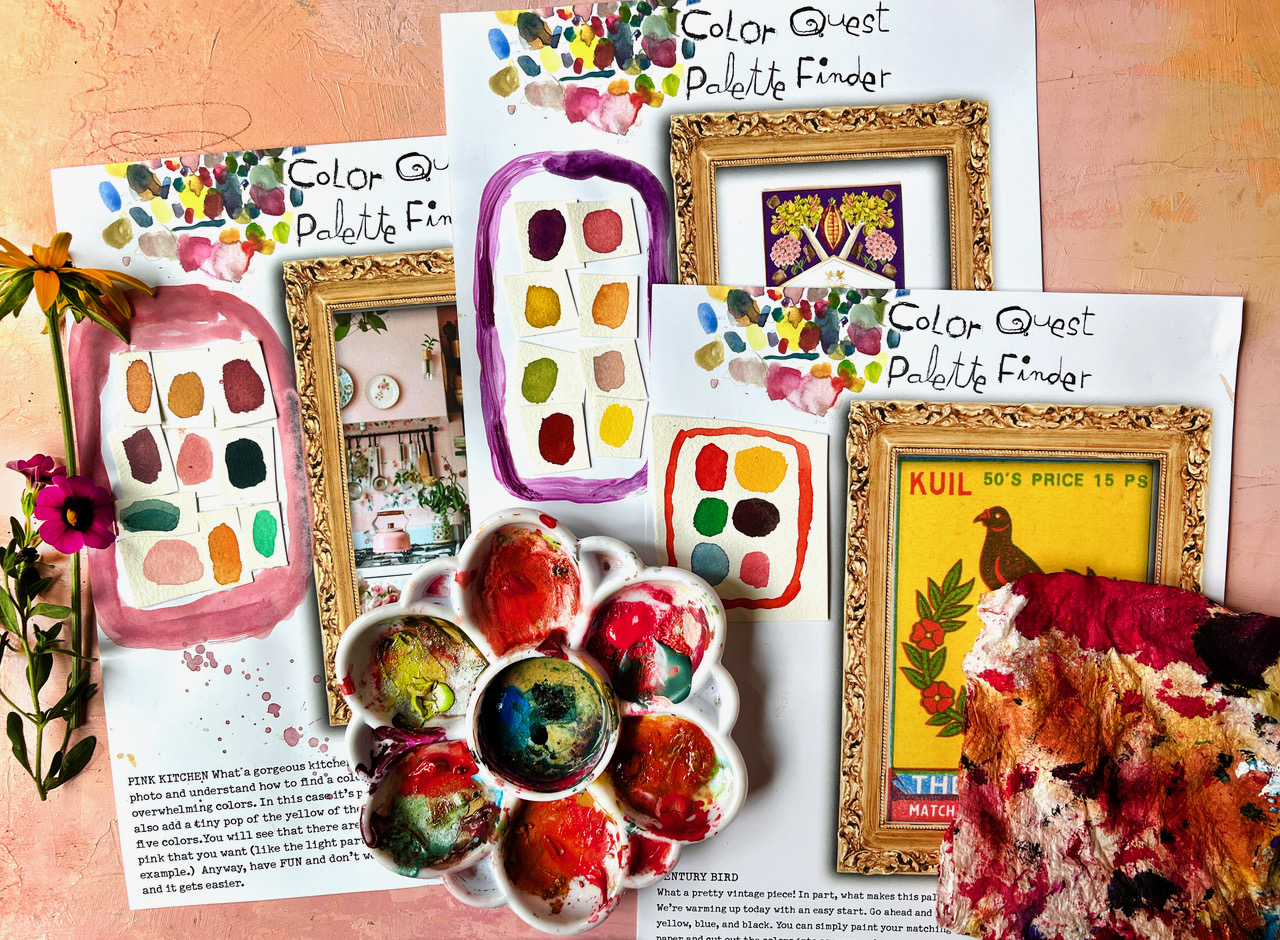 Color quest palette mix