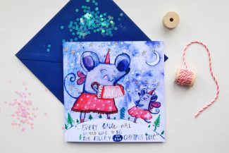 MATS Alumni Festive Showcase 2016 - part 7 16 Dominika Bozic Christmas card MATS Make Art That Sells MATS Alumni Festive Showcase 2016 - part 7