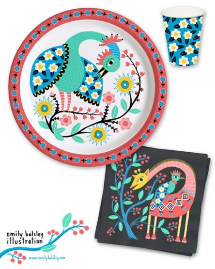 Art by illustrator Emily Balsely for Make Art That Sells student review of Make Art That Sells