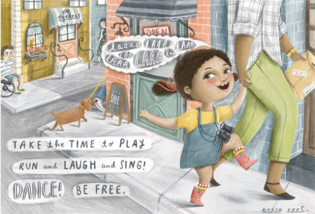 ERICA ROOTICBBookspread Make Art That Sells Find out what Lilla’s artists thought of her My Kid Book Pitch course