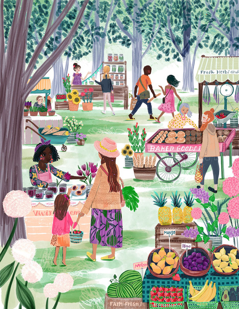 Lilla Rogers Studio’s newest artist (spoiler alert: it’s a Make Art That Sells student)! 13 Farmers Market Make Art That Sells Lilla Rogers Studio’s newest artist (spoiler alert: it’s a Make Art That Sells student)!