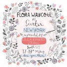 Flora Waycot Surtex 2015 flyer Make Art That Sells What has Flora Waycott been up to since winning the Global Talent Search 2014 Special Studio Award?