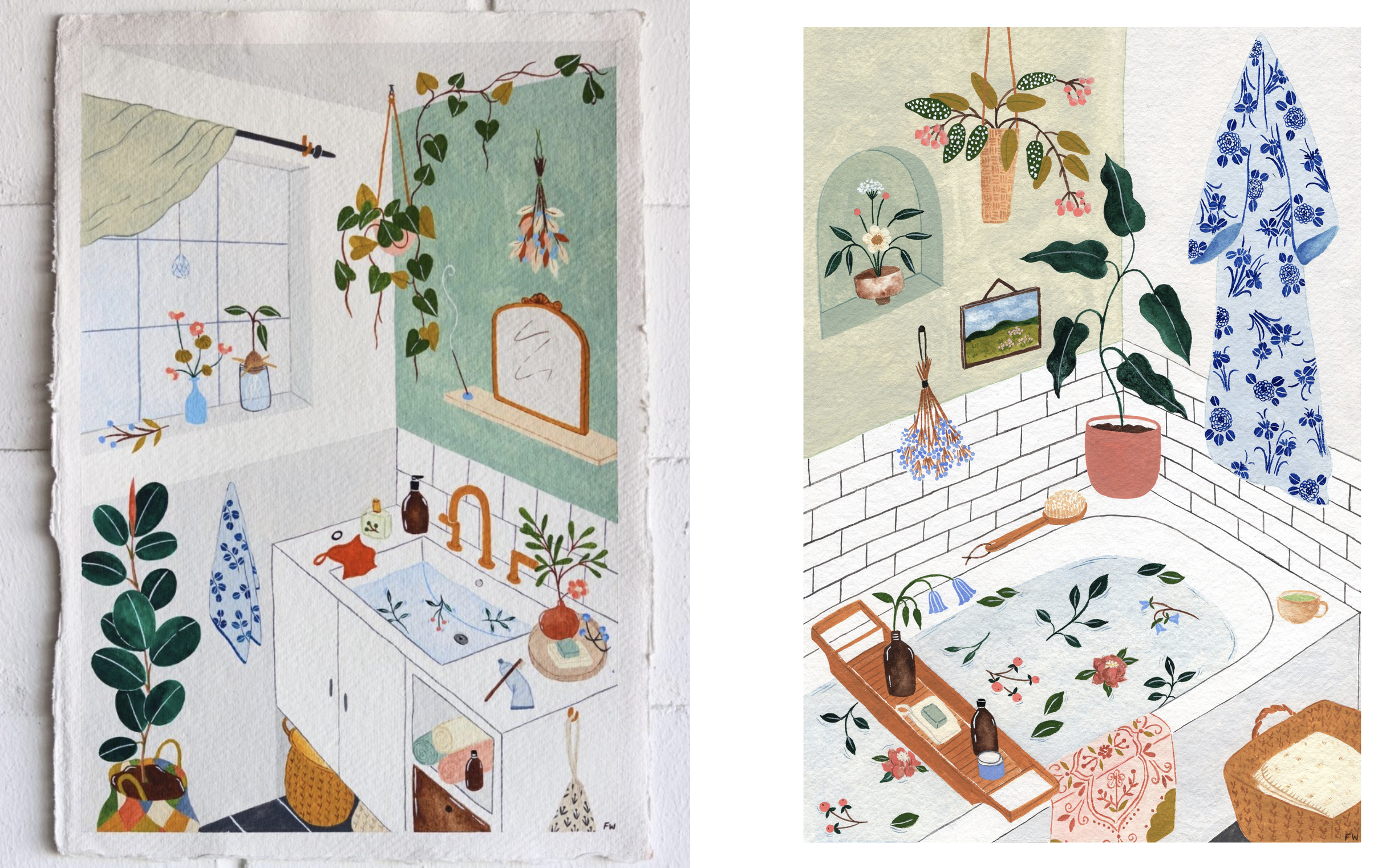 Flora Waycott bathrooms