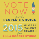 GTS VOTE button 5 Make Art That Sells Cast your vote! 2015 Global Talent Search Public Voting is now open! Vote now and help launch an artist’s career.