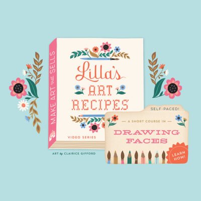 Lilla’s Art Recipes: Drawing Faces 2026