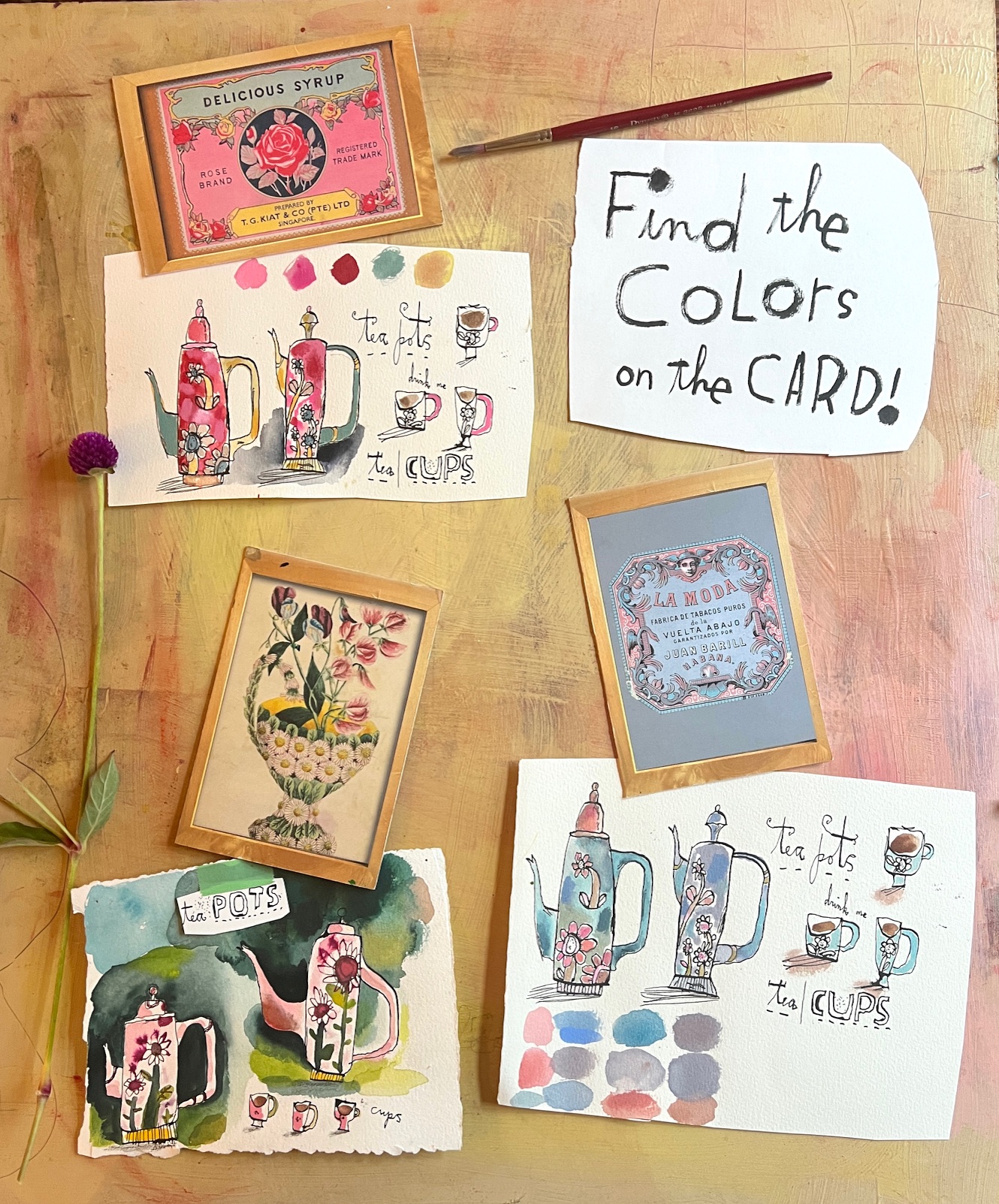Find the color card