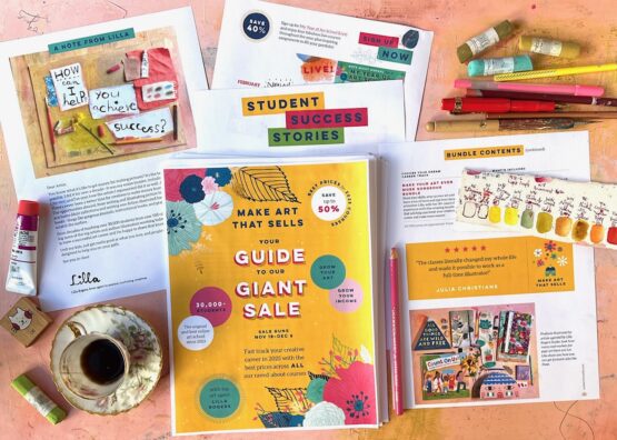 FREE courses and HUGE savings: open now! 8 Cyber Guide Flatlay