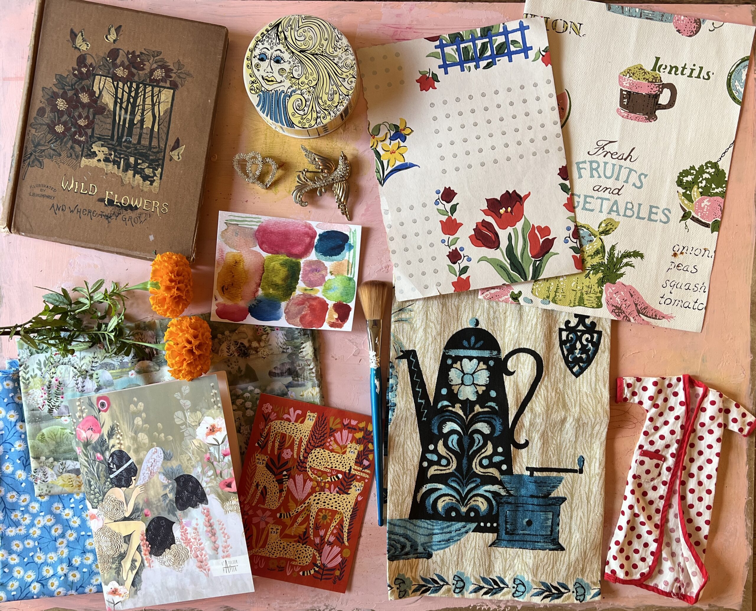 Vintage Art Camp Day 3 Vintage Art Camp Day 3