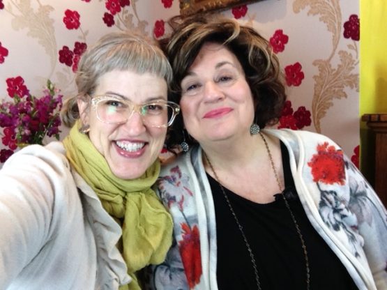 photograph of Lilla Rogers and Margo Tantau