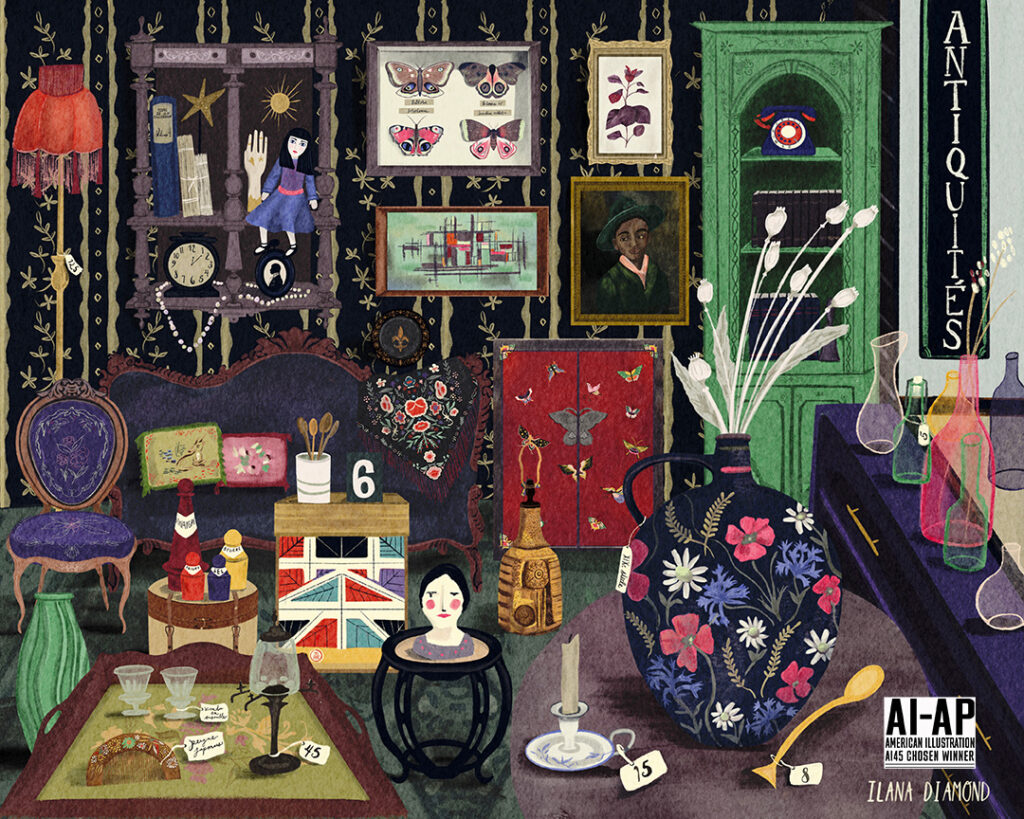 Ilana Diamond antique ai ap winner