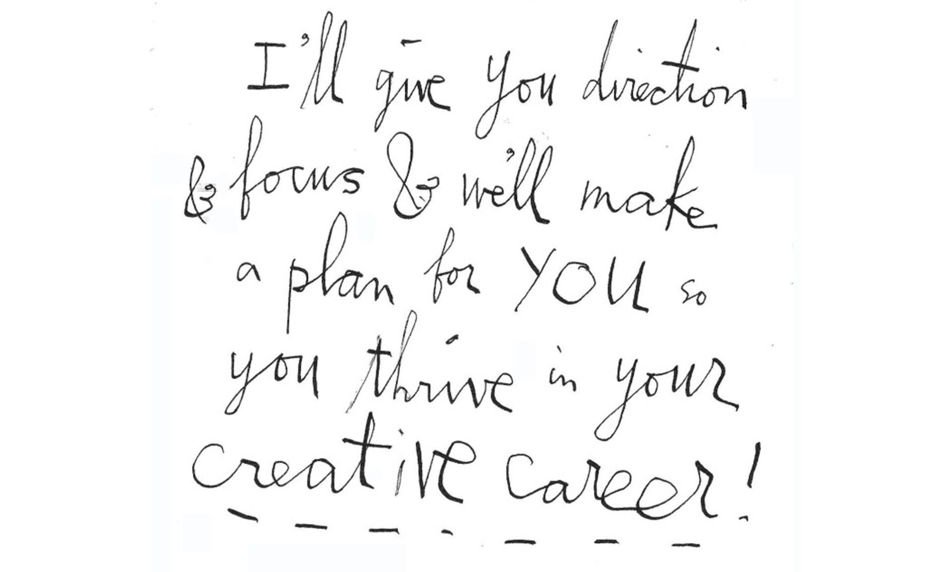 I'll give you direction (with white space) I'll give you direction (with white space)