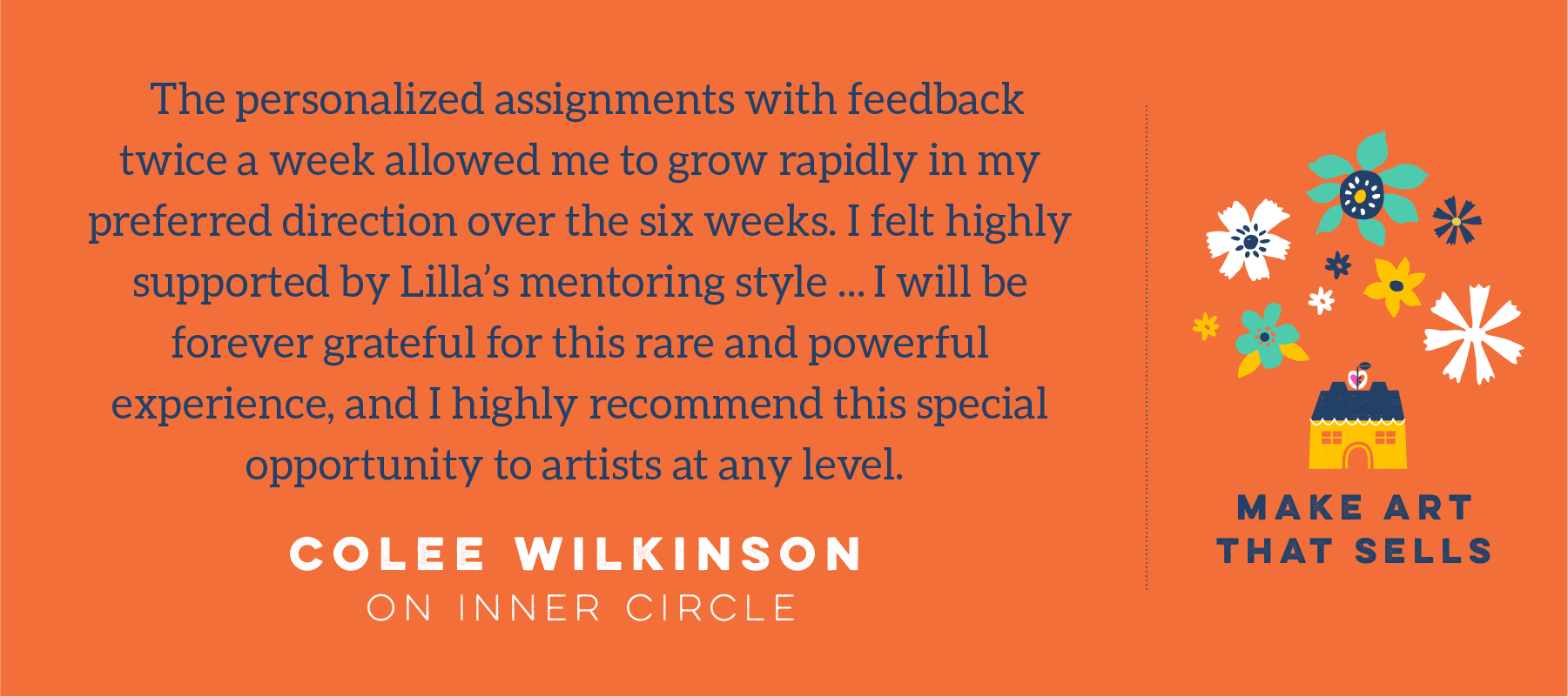 Inner Circle Colee Wilkinson testimonial 2