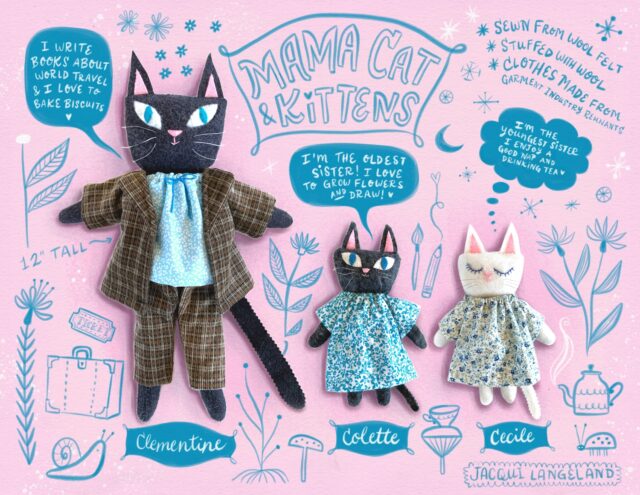 JACQUI LANGELAND Make Art That Sells NEW for 2022: How to create characters for toys, books and more