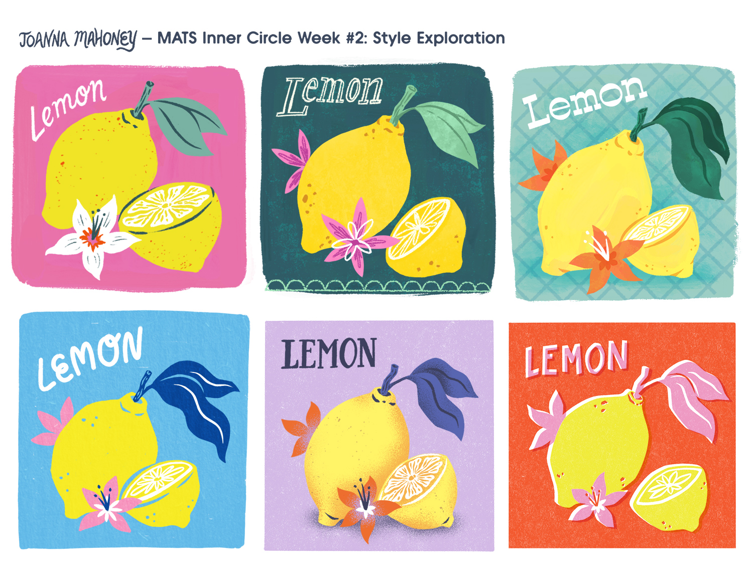 JOANNA MAHONEY style tests