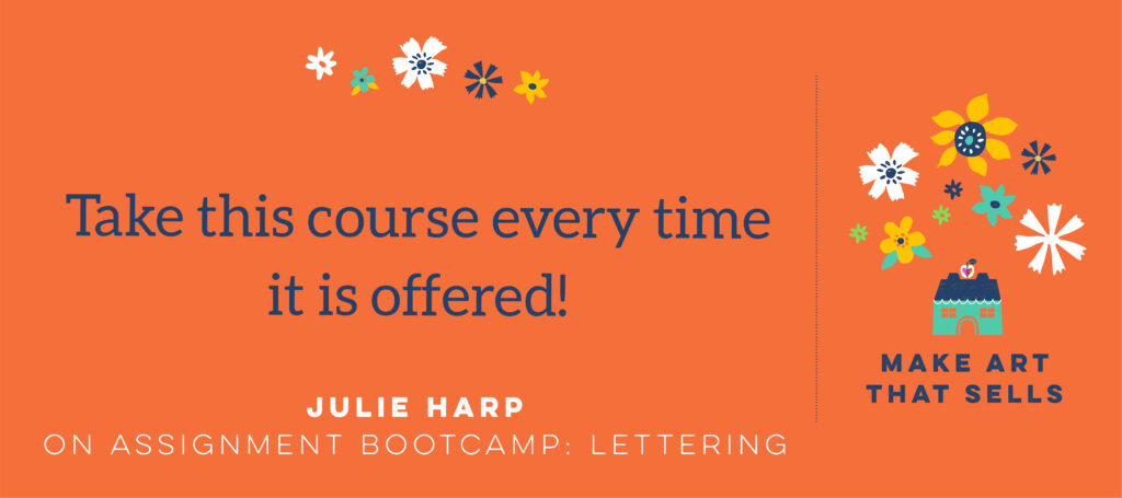 Julie lettering rect Julie lettering rect