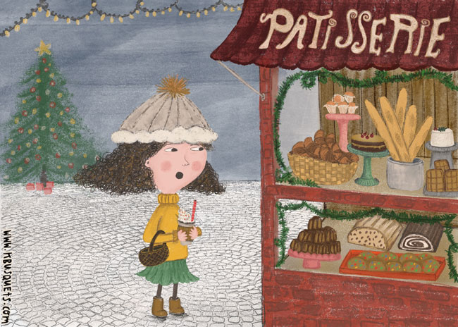 Karina busquets Make Art That Sells Happy holidays from MATS! REVEALED: our winning holiday card! Plus our holiday gift to you