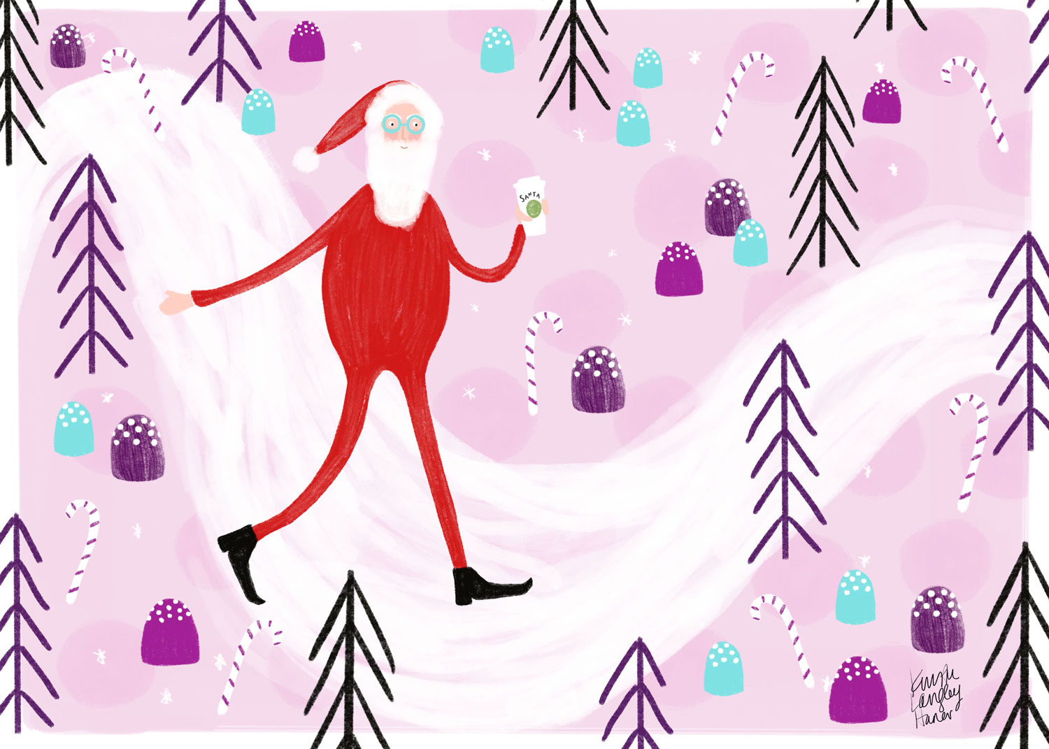 Krista Langley Haner Make Art That Sells Happy holidays from MATS! REVEALED: our winning holiday card! Plus our holiday gift to you