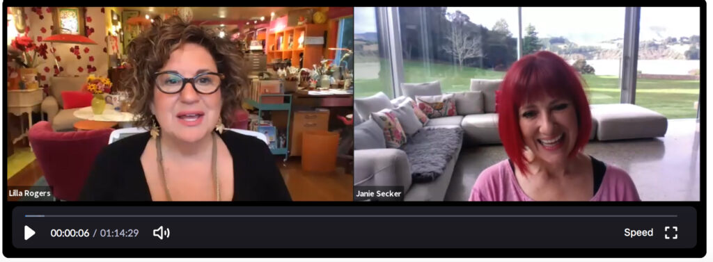 Lilla Janie Make Art That Sells WebinARTs: Free artist interviews with top art agent Lilla Rogers