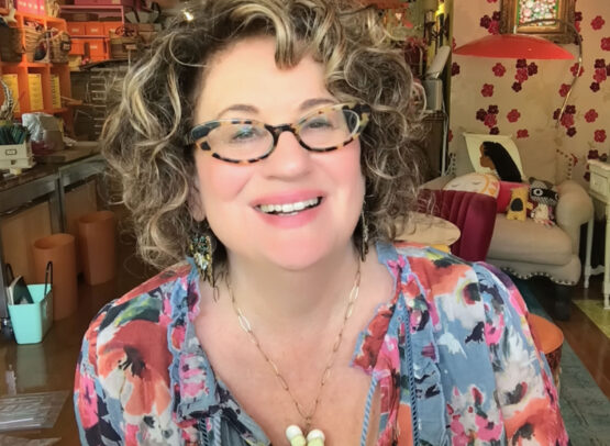 Lilla Rogers author and agent photographed in her studio