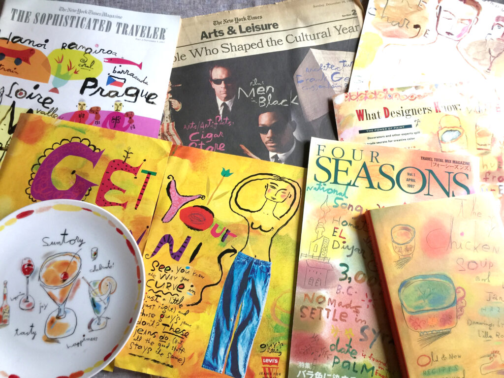 Lilla lettering Lilla Rogers lettering gigs