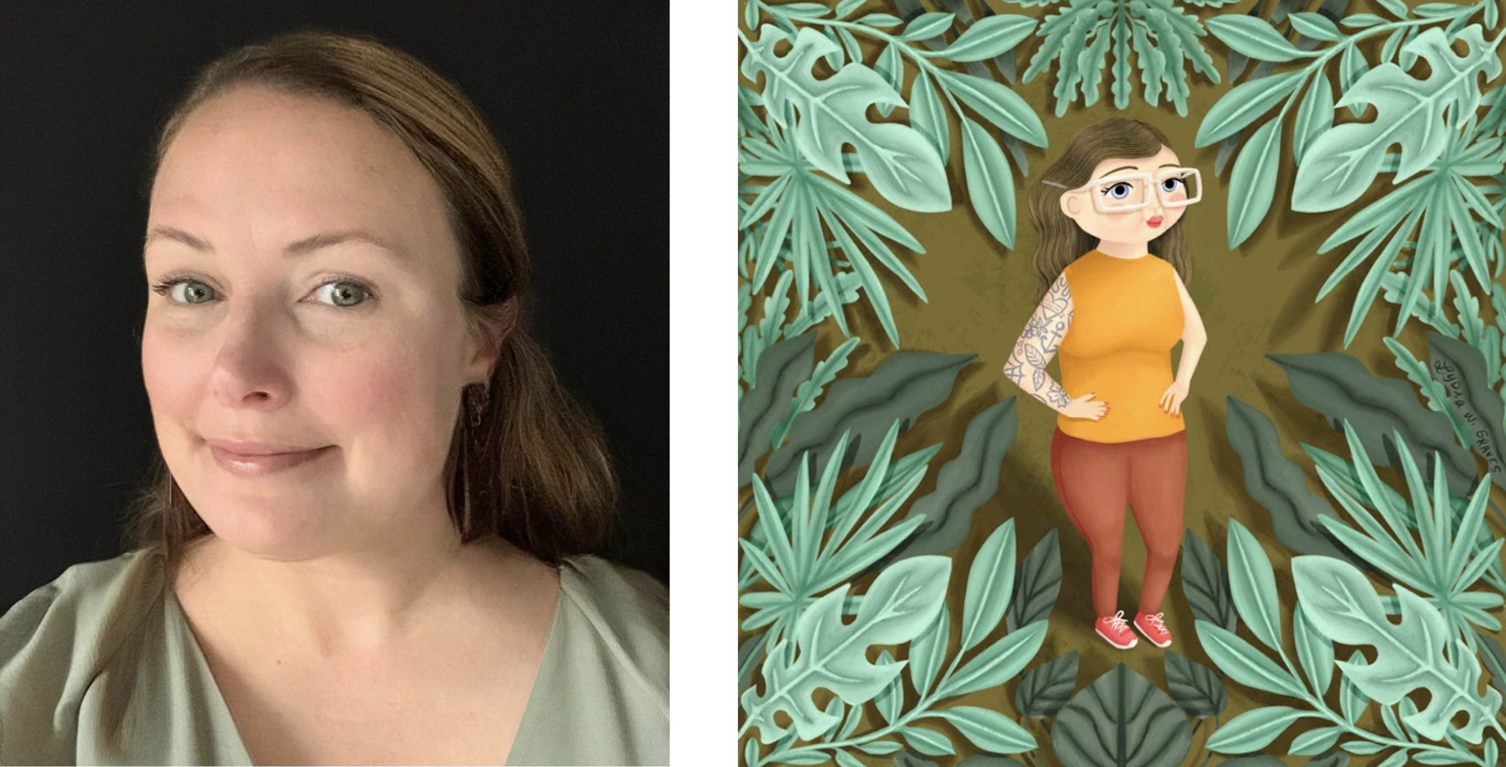 Lydia Graves headshot and portrait Lydia Graves headshot and portrait