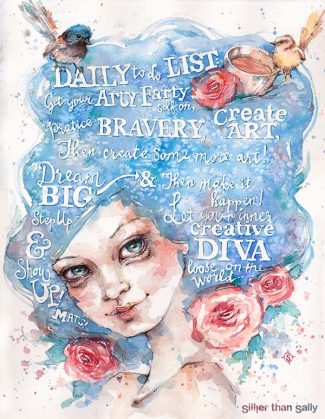 MANI2016 Sally Walsh Sillier Than Sally Make Art That Sells Manifesto Monday 2016 {part 11}