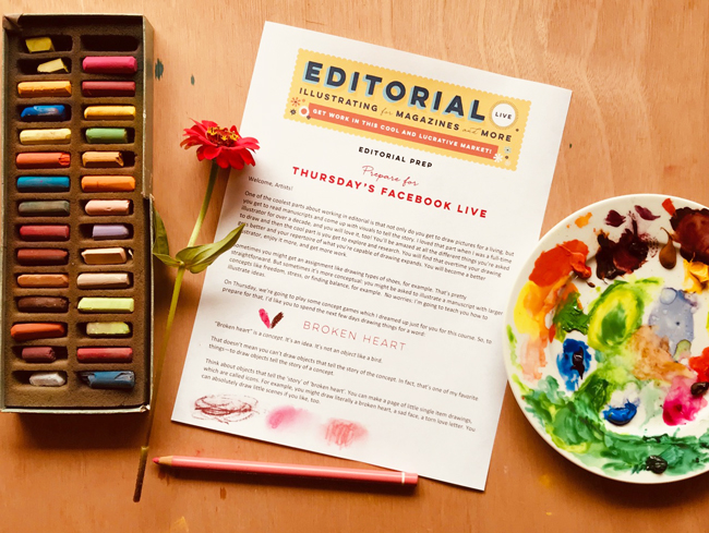 Get your FREE #MATSprep for Editorial LIVE! 2 MATSprep 1 Make Art That Sells Get your FREE #MATSprep for Editorial LIVE!