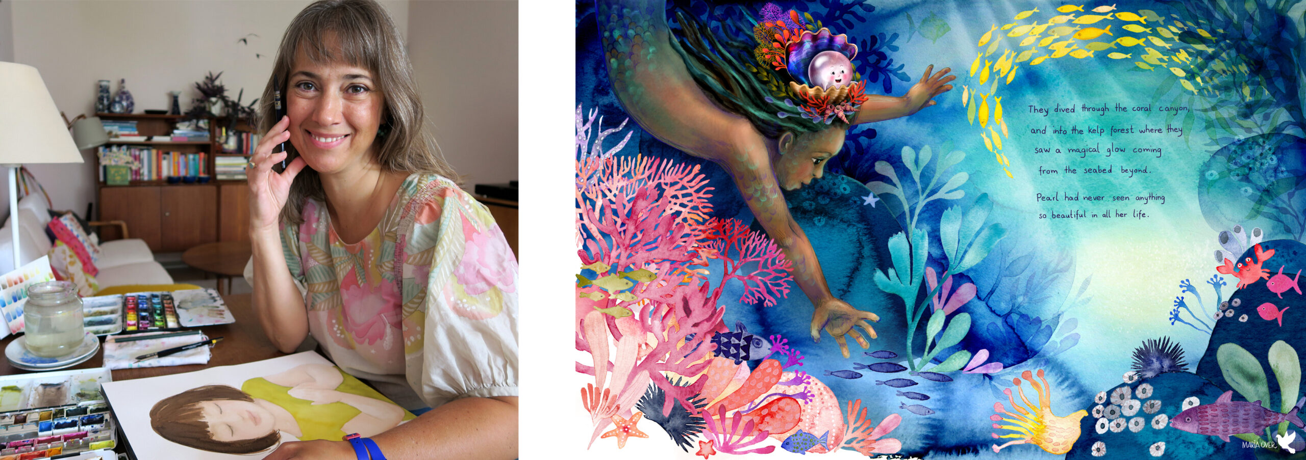 Maria Over collage Maria Over collage