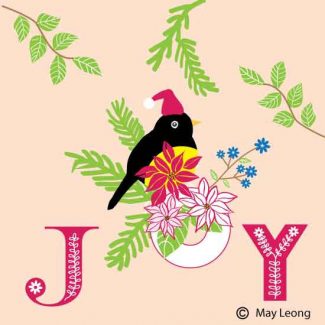 MATS Alumni Festive Showcase 2016 - part 5 30 May Leong Christmas Robin Make Art That Sells MATS Alumni Festive Showcase 2016 - part 5