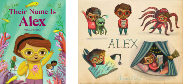 Paloma O'Toole cover and character Paloma O'Toole cover and character