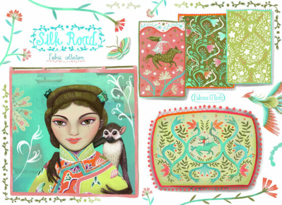 Silk Road Paloma OTOOLE CCHD Fabric