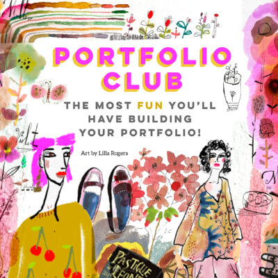 How to make an art portfolio - Portfolio Club 2026 course by Lilla Rogers