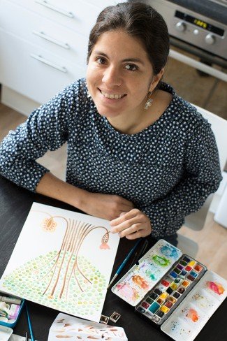 Profile Gabriela Larios Make Art That Sells Alumni success 'spotlight' interview with Gabriela Larios