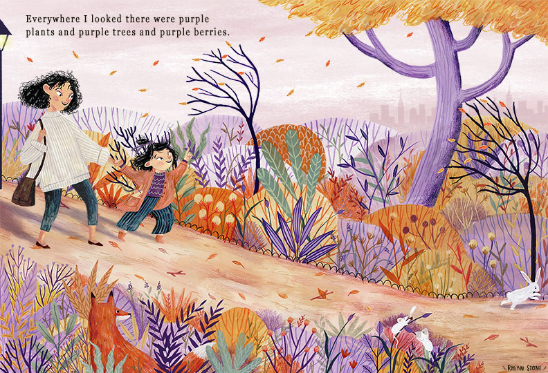 RHIAN STONE PURPLE ICB7 WK4 copy Make Art That Sells 5 reasons why you need to take a Make Art That Sells illustration tutorial