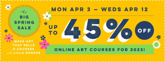 Our courses really work: 5 children’s book success stories 3 SPRING SALE RECTANGLE 2023 YELLOW