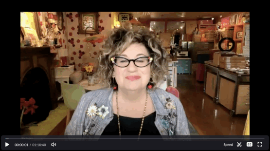 Live with Lilla lettering replay