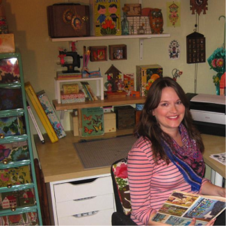 Tara portrait Make Art That Sells Tara Lilly introduces us to her projects (including daughter June!) since winning GTS in 2014