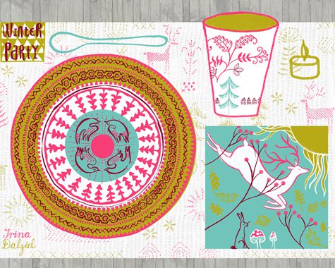 Art by Trina Dalziel for Make Art That Sells