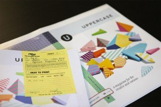 Janine Vangool of UPPERCASE magazine: Behind the scenes 3 UPPERCASE magazine proof LOW Make Art That Sells Janine Vangool of UPPERCASE magazine: Behind the scenes