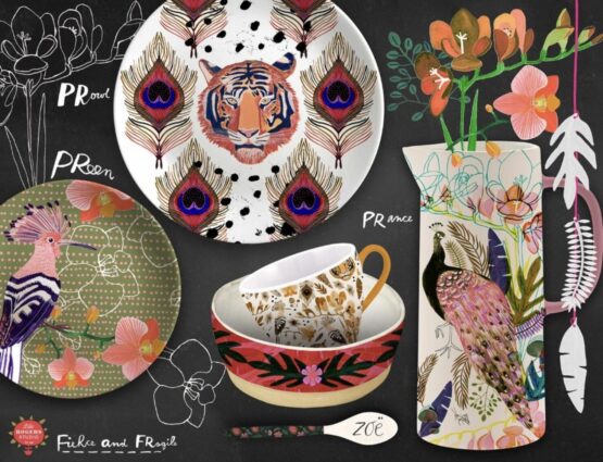 Zoe Ingram ceramic collection for online course creating collections for home decor